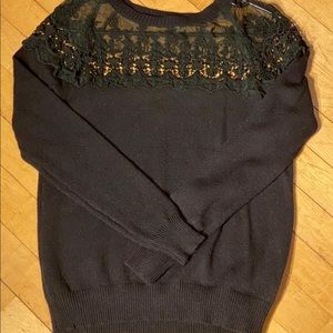 Women black blouse